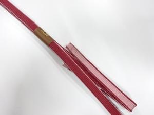 未使用品　正絹　帯留め用　手組三分紐